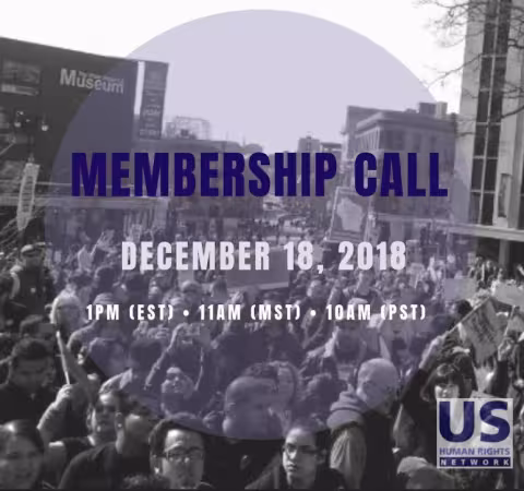 USHRN Membership Call 